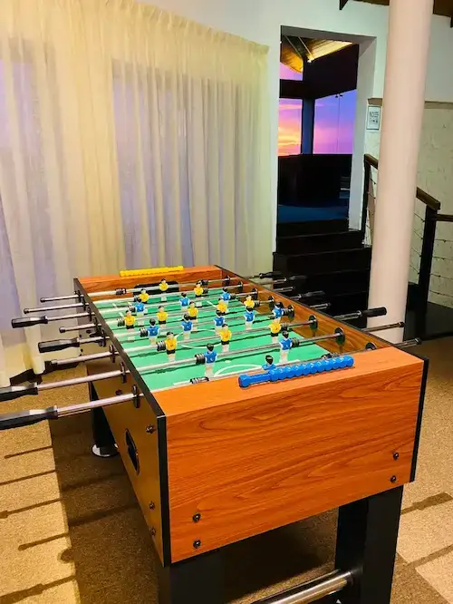 Foosball Table in Game Room